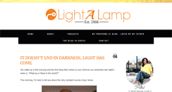 Desktop Screenshot of lightherlamp.com
